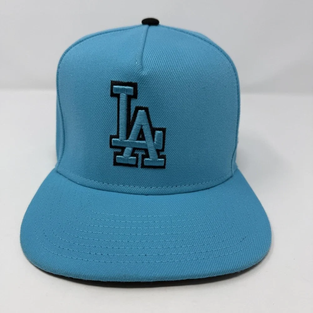 Los Angeles Dodgers Hat Cap Snap Back One Size Blue MLB Baseball 9FIFTY New Era